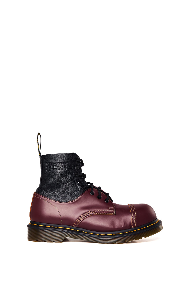 MM6 × Dr.Martens Color Block Ankle Boot MM6 Maison Margiela x Dr. Martens Colourblock Ankle Boots