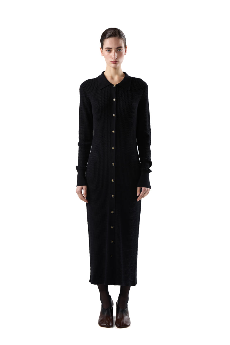Knit dress/Black PROENZA SCHOULER WHITE LABEL Studio Avra Knit dress/Black PROENZA SCHOULER WHITE LABEL Studio Avra
