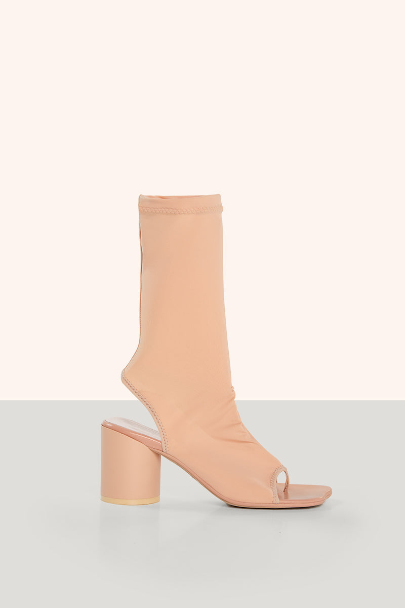 Slip on sock boots-Nude MM6 MAISON MARGIELA