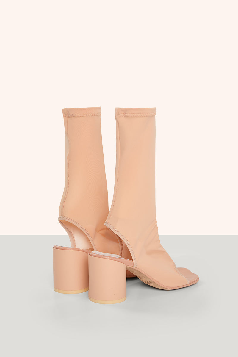 Slip on sock boots-Nude MM6 MAISON MARGIELA