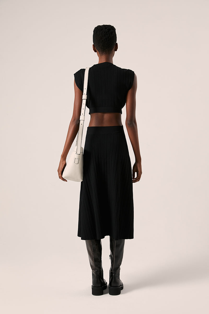 Barrow leather mini bucket bag-Off White PROENZA SCHOULER WHITE LABEL
