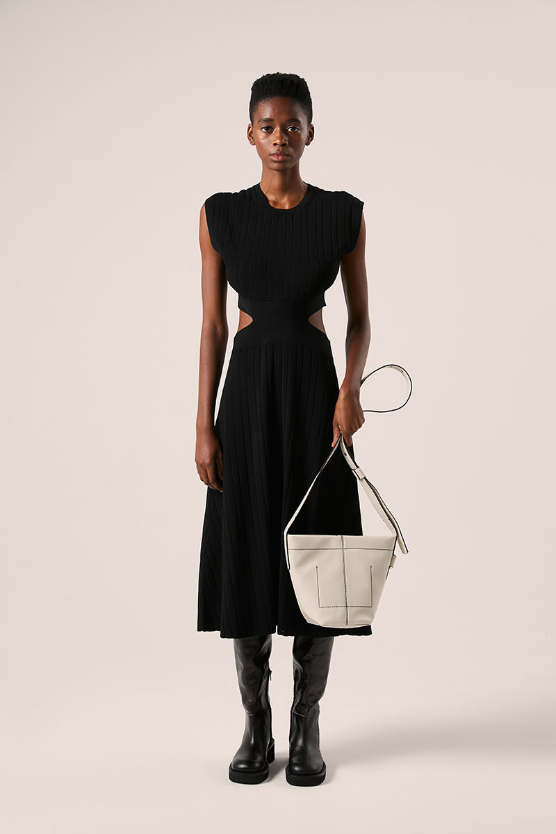 Barrow leather mini bucket bag-Off White PROENZA SCHOULER WHITE LABEL