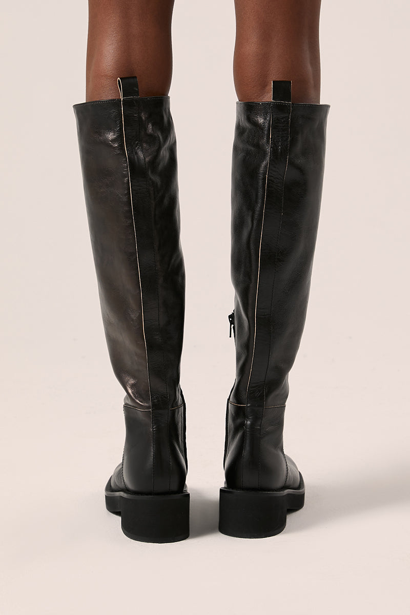 Knee boots-Black MM6 MAISON MARGIELA