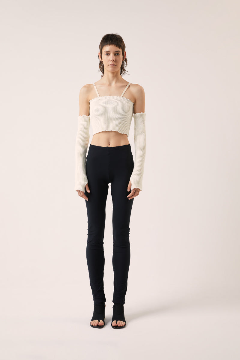 Arm warmers-Cream White MM6 MAISON MARGIELA
