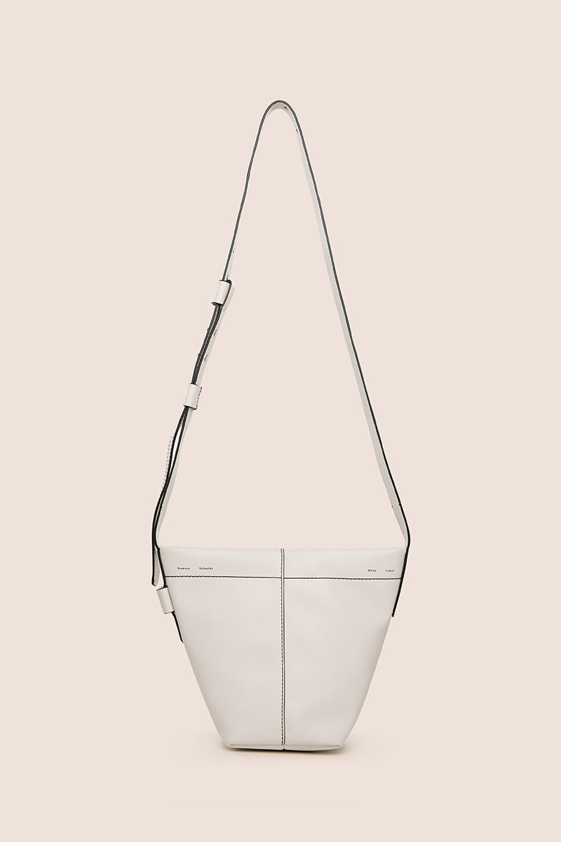 Barrow leather mini bucket bag-Off White PROENZA SCHOULER WHITE LABEL