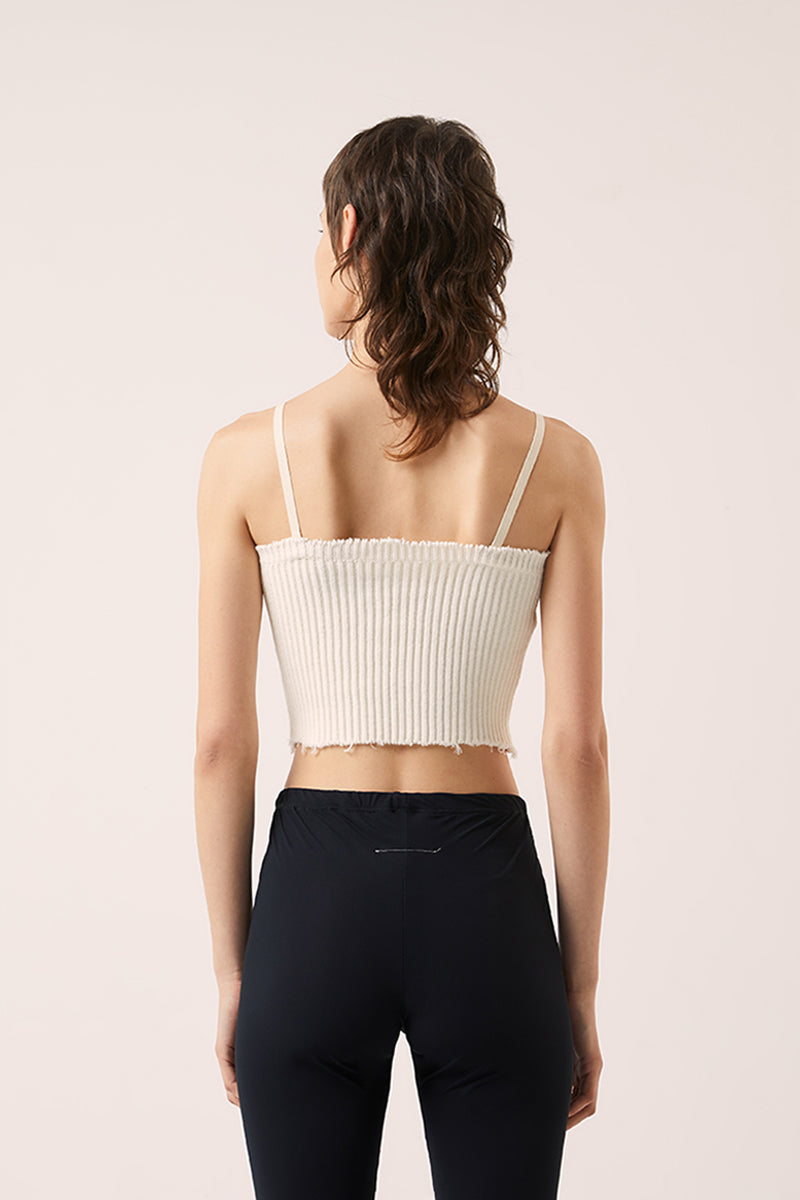 Arm warmers-Cream White MM6 MAISON MARGIELA