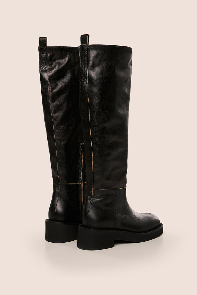 Knee boots-Black MM6 MAISON MARGIELA