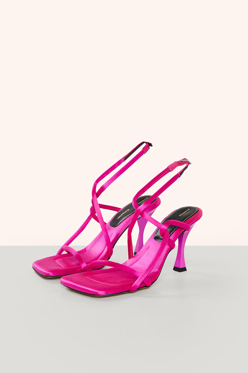 Square strappy sandals-Fuchsia PROENZA SCHOULER