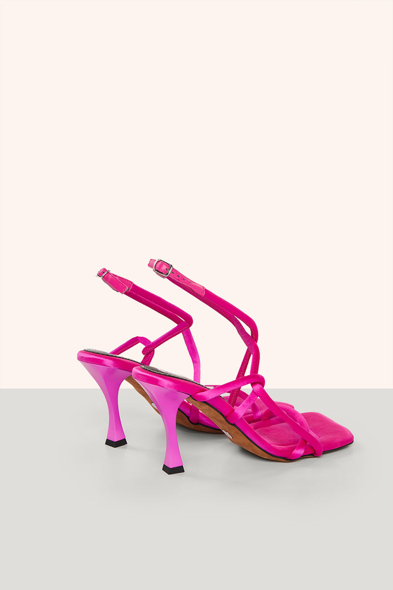 Square strappy sandals-Fuchsia PROENZA SCHOULER