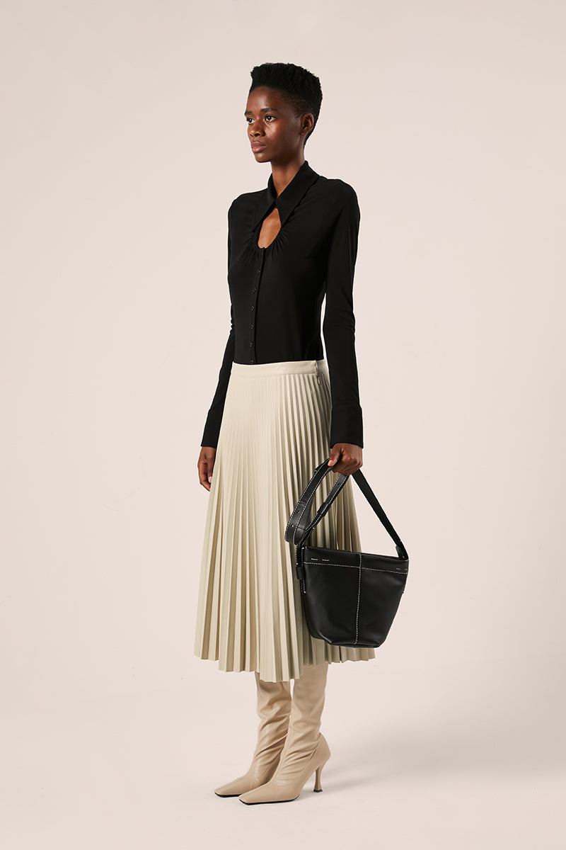 Barrow leather mini bucket bag-Black PROENZA SCHOULER WHITE LABEL