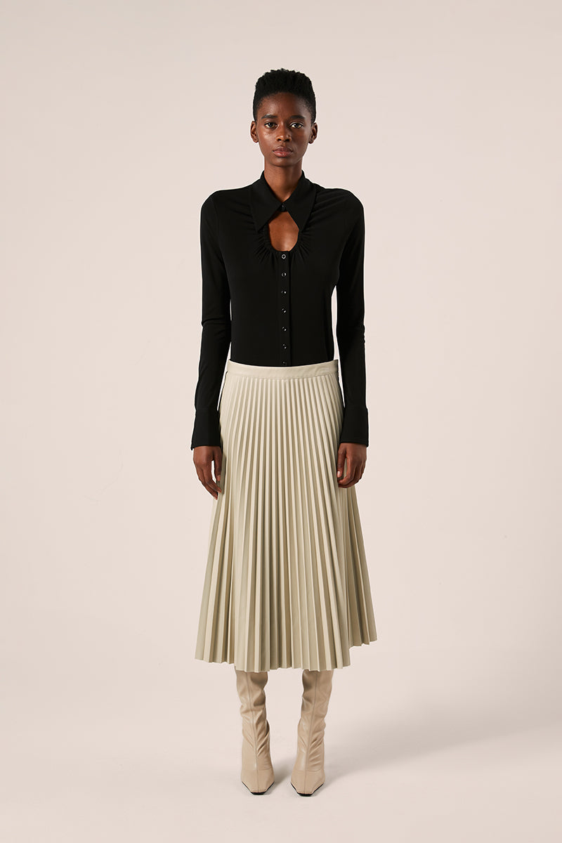 Keyhole top-Black PROENZA SCHOULER WHITE LABEL