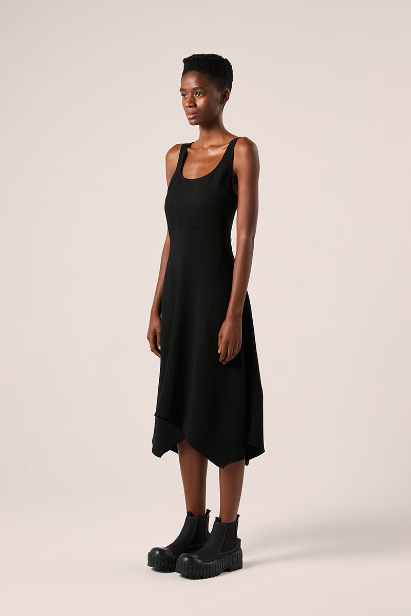 Barre bustier dress-Black PROENZA SCHOULER WHITE LABEL