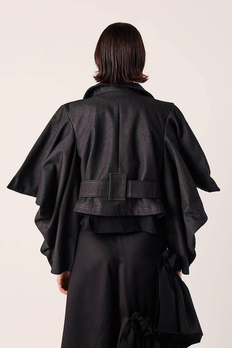 Denim jacket- Black 240791