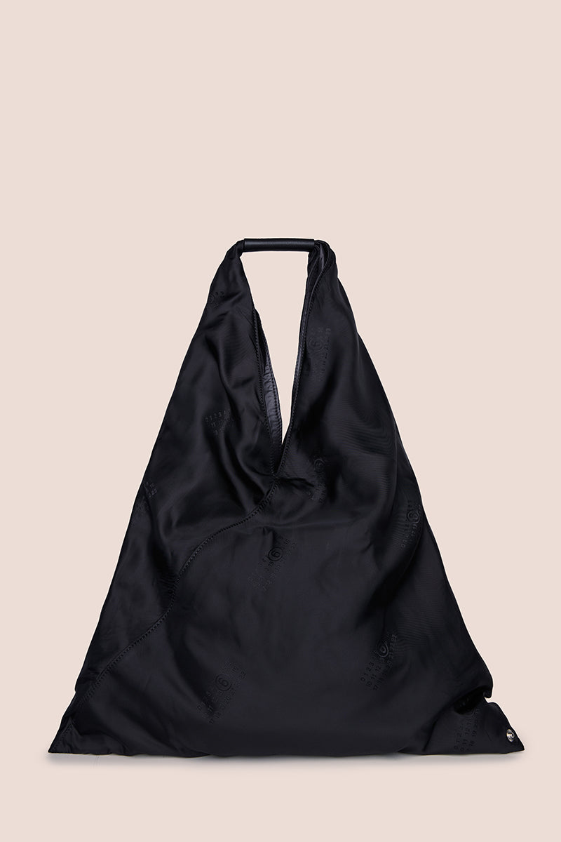 Japanese triangle tote bag-Black MM6 MAISON MARGIELA