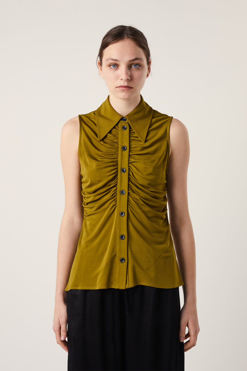 Florence sleeveless top-Green PROENZA SCHOULER WHITE LABEL