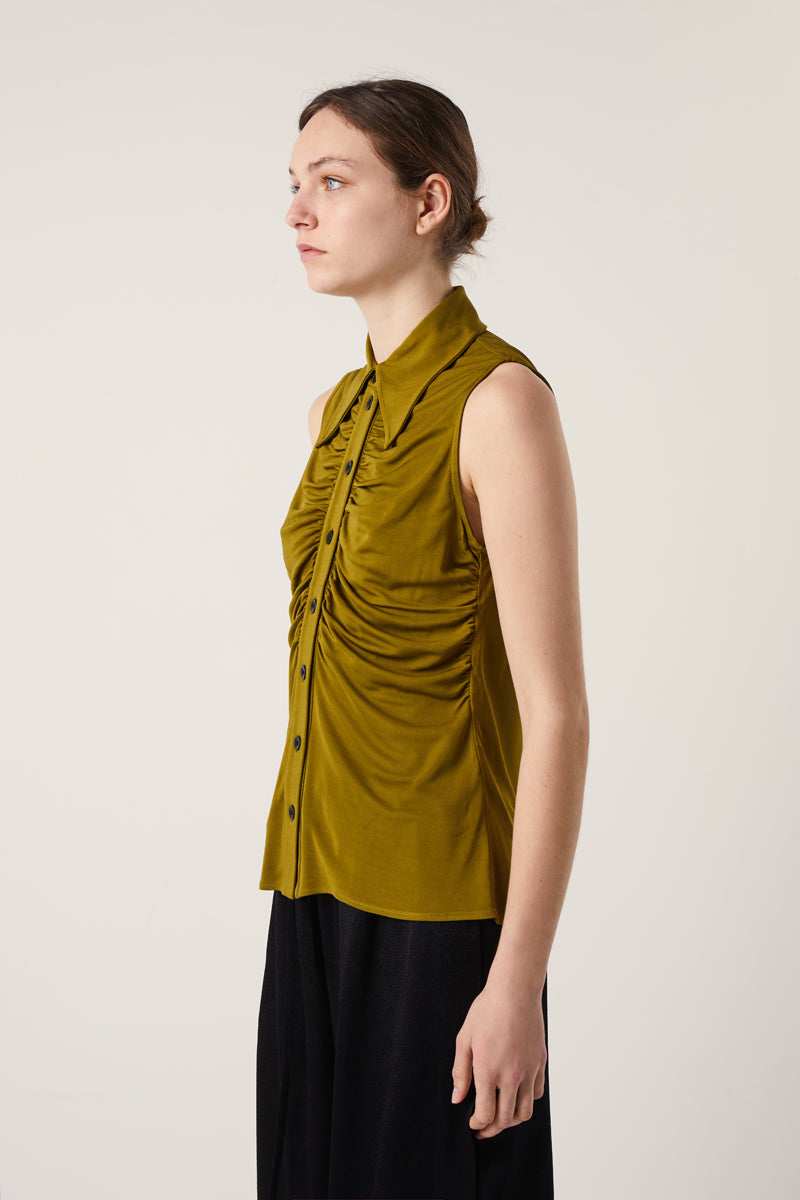 Florence sleeveless top-Green PROENZA SCHOULER WHITE LABEL