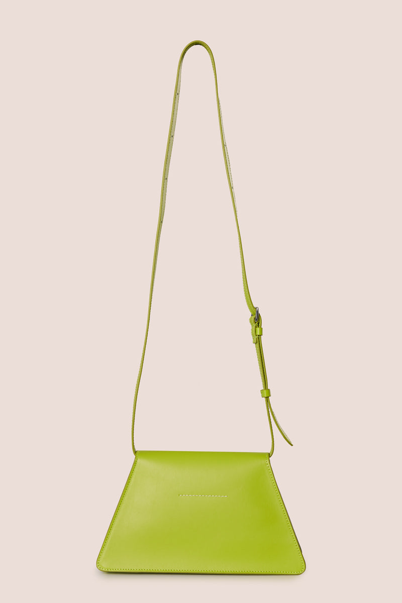 Numeric crossbody leather bag-Light Pea Green MM6 MAISON MARGIELA