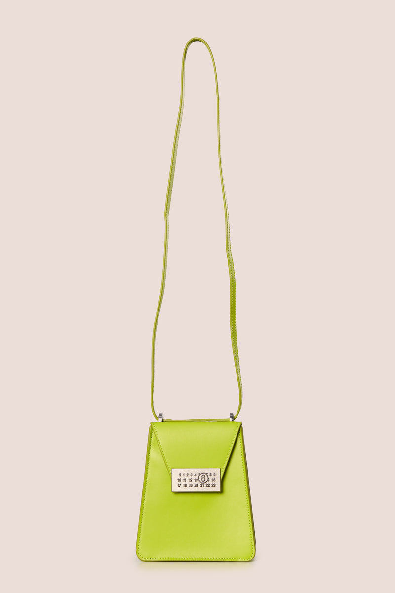 Small numeric crossbody bag-Light Pea Green MM6 MAISON MARGIELA