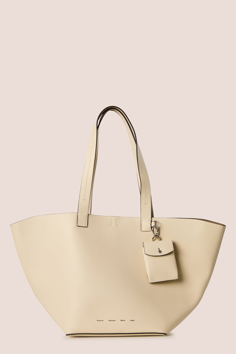 Large Bedford Leather Tote-Ivory White PROENZA SCHOULER WHITE LABEL