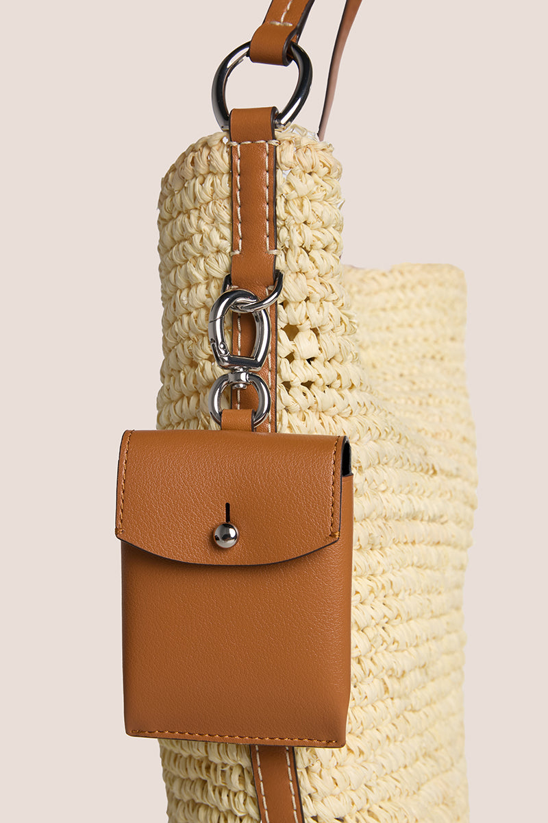 Raffia bucket bag-Light Beige PROENZA SCHOULER WHITE LABEL
