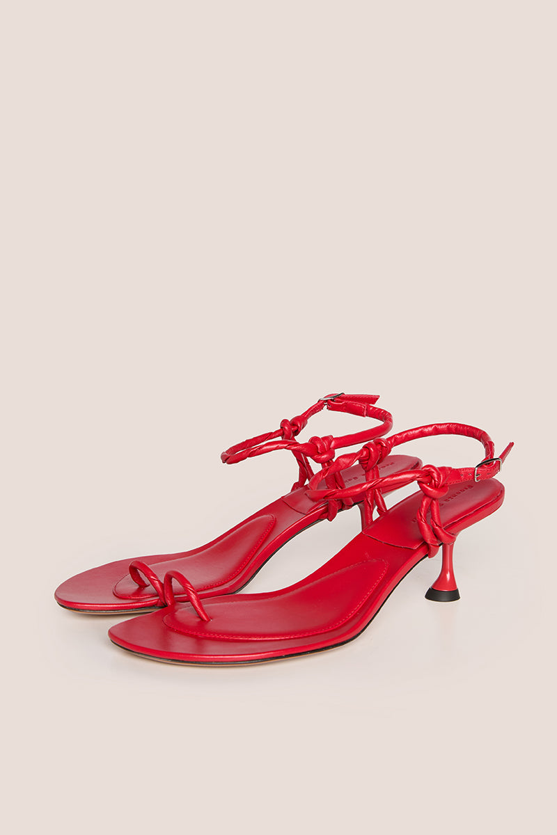 Tee toe ring sandals/Bright Red PROENZA SCHOULER