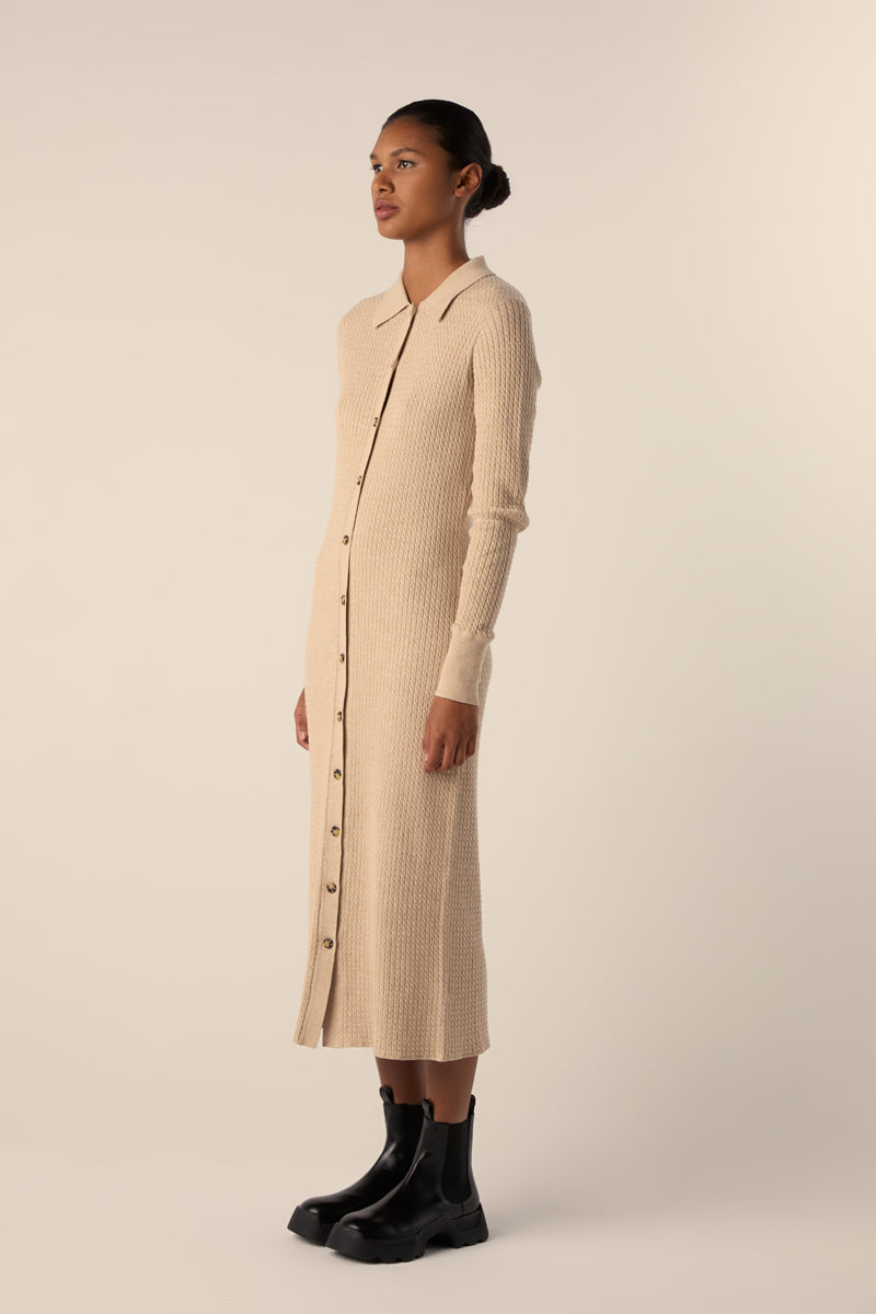 Phillips Knit dress/Cashew PROENZA SCHOULER WHITE LABEL