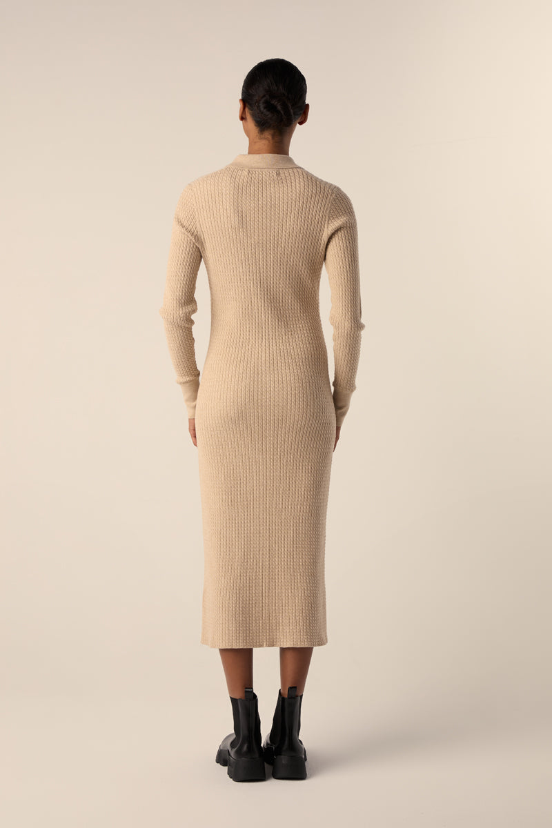 Phillips Knit dress/Cashew PROENZA SCHOULER WHITE LABEL