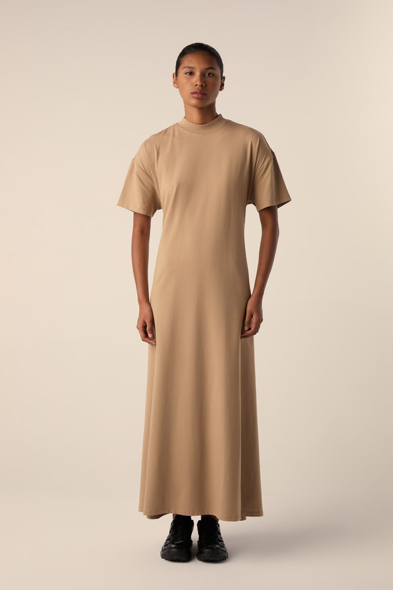 Noelle Jersey dress- Khaki PROENZA SCHOULER WHITE LABEL