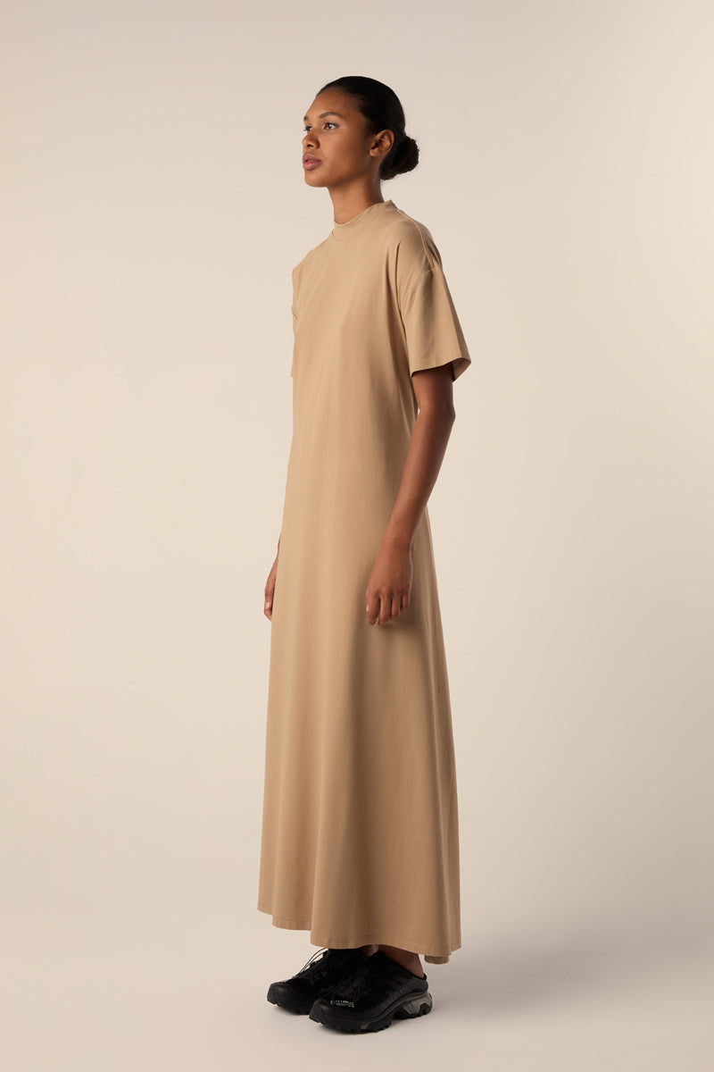 Noelle Jersey dress- Khaki PROENZA SCHOULER WHITE LABEL