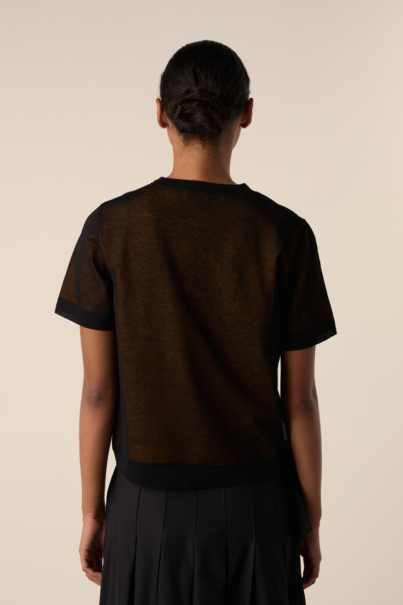 Powell Layered top-Black/Marigold PROENZA SCHOULER WHITE LABEL