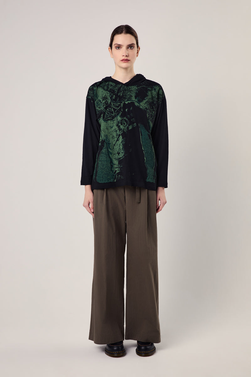 Plaid Suiting Wide Leg Pants-Grey PROENZA SCHOULER WHITE LABELLED