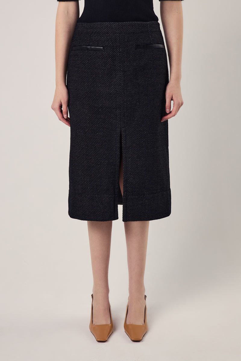 Kingsley skirt-Black/Grey PROENZA SCHOULER WHITE LABEL