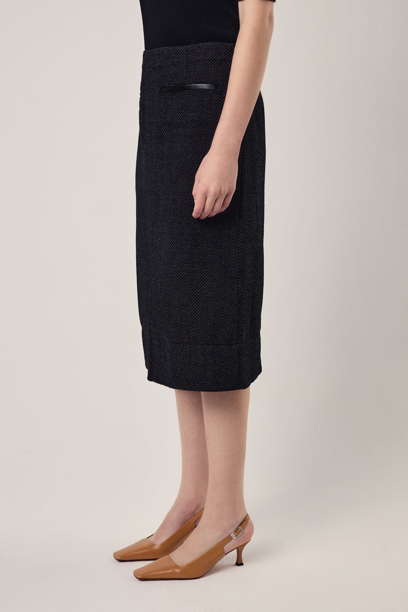Kingsley skirt-Black/Grey PROENZA SCHOULER WHITE LABEL