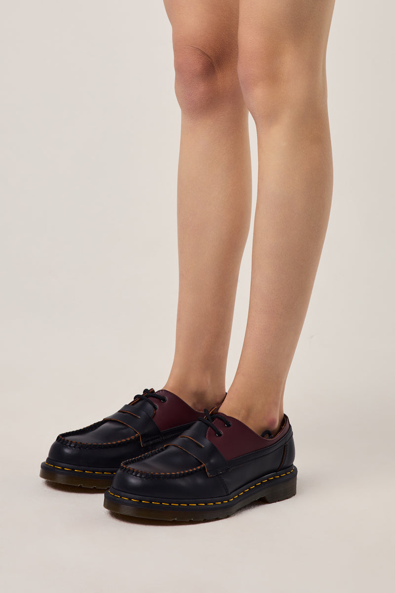 MM6 x Dr. Martens 1461/Black-Red MM6 MAISON MARGIELA