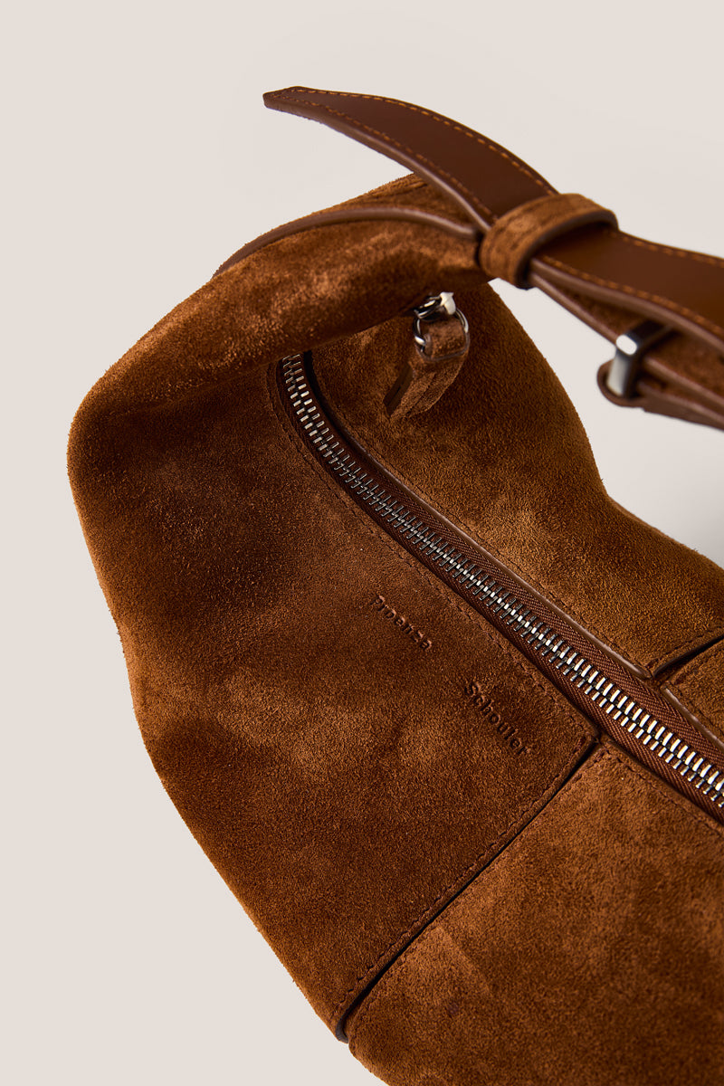 Slide suede shoulder bag-Brown PROENZA SCHOULER