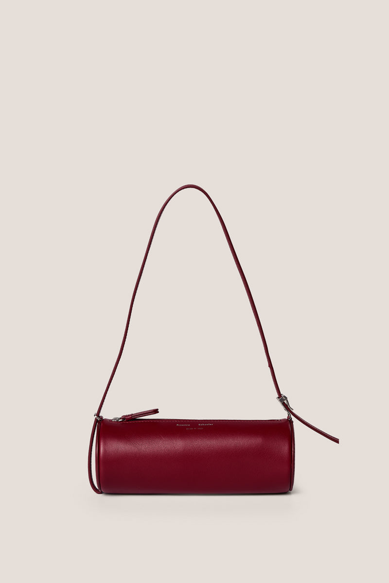 Silo leather shoulder bag/Coral Red PROENZA SCHOULER