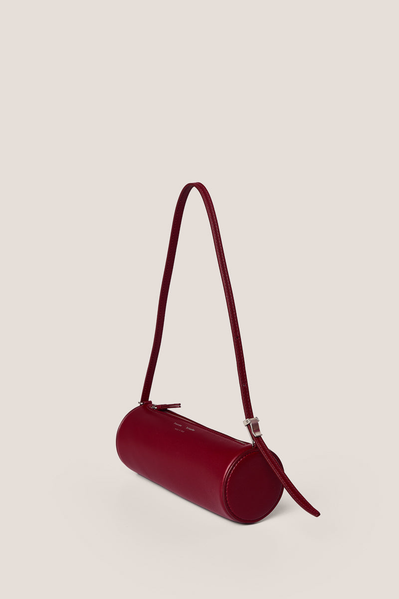 Silo leather shoulder bag/Coral Red PROENZA SCHOULER