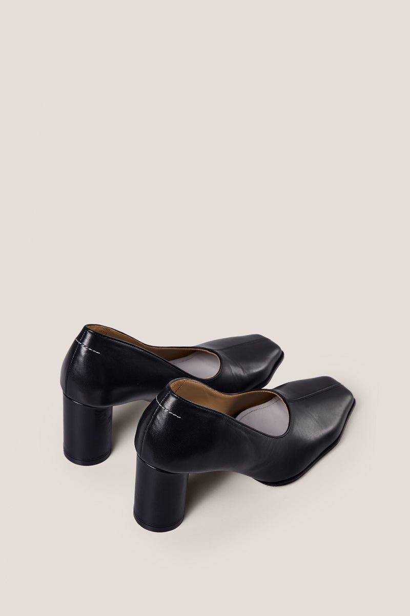 70mm leather pumps/Black MM6 MAISON MARGIELA