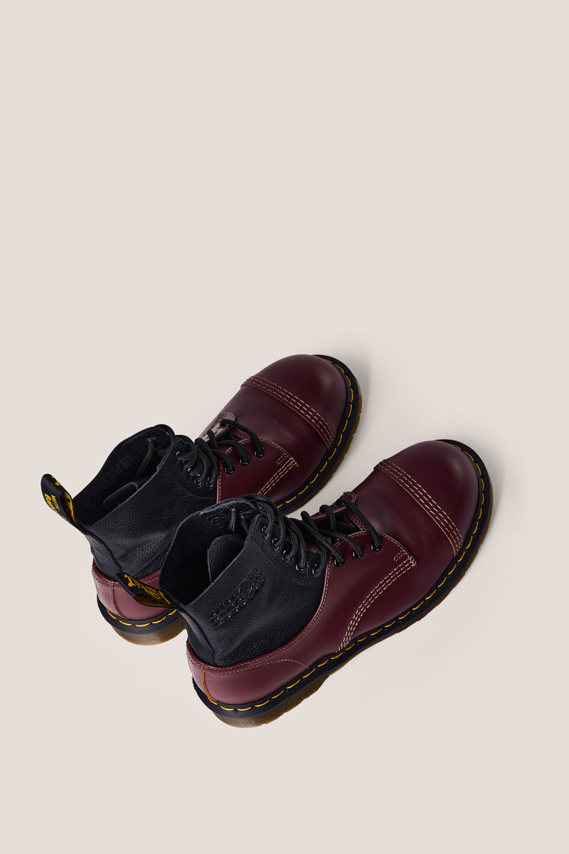 MM6 x Dr. Martens 1460/Black-Red MM6 MAISON MARGIELA