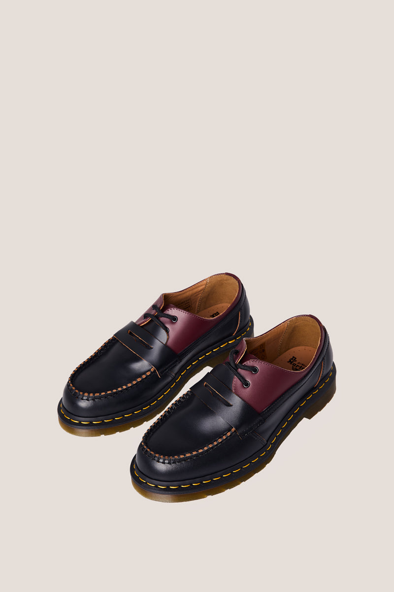 MM6 x Dr. Martens 1461/Black-Red MM6 MAISON MARGIELA
