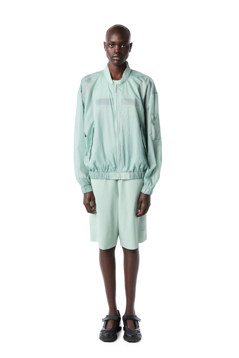 Running shorts-Light Green MM6 MAISON MARGIELA x SALOMON