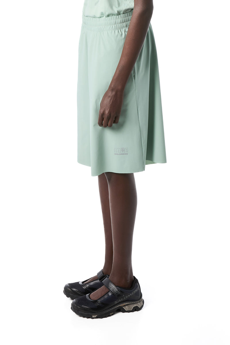 Running shorts-Light Green MM6 MAISON MARGIELA x SALOMON