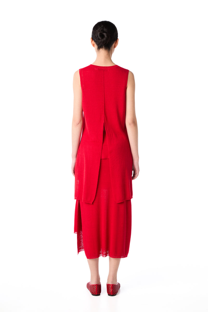 Phelan midi skirt-Red PROENZA SCHOULER WHITE LABEL