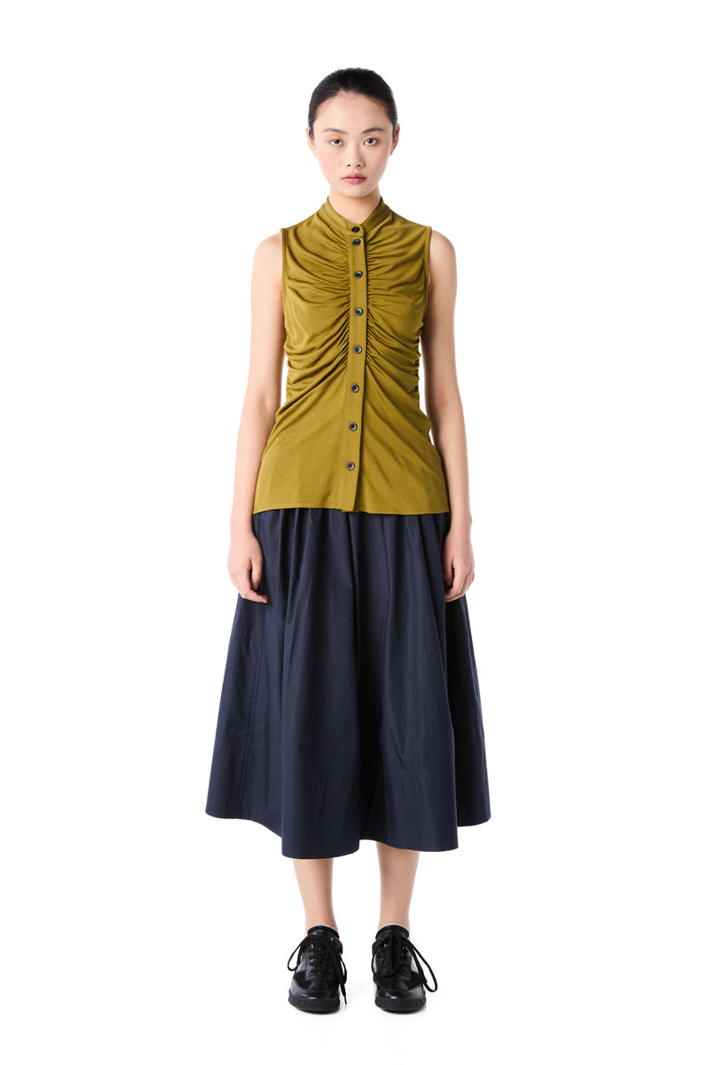 Austin midi skirt-Navy blue PROENZA SCHOULER WHITE LABEL