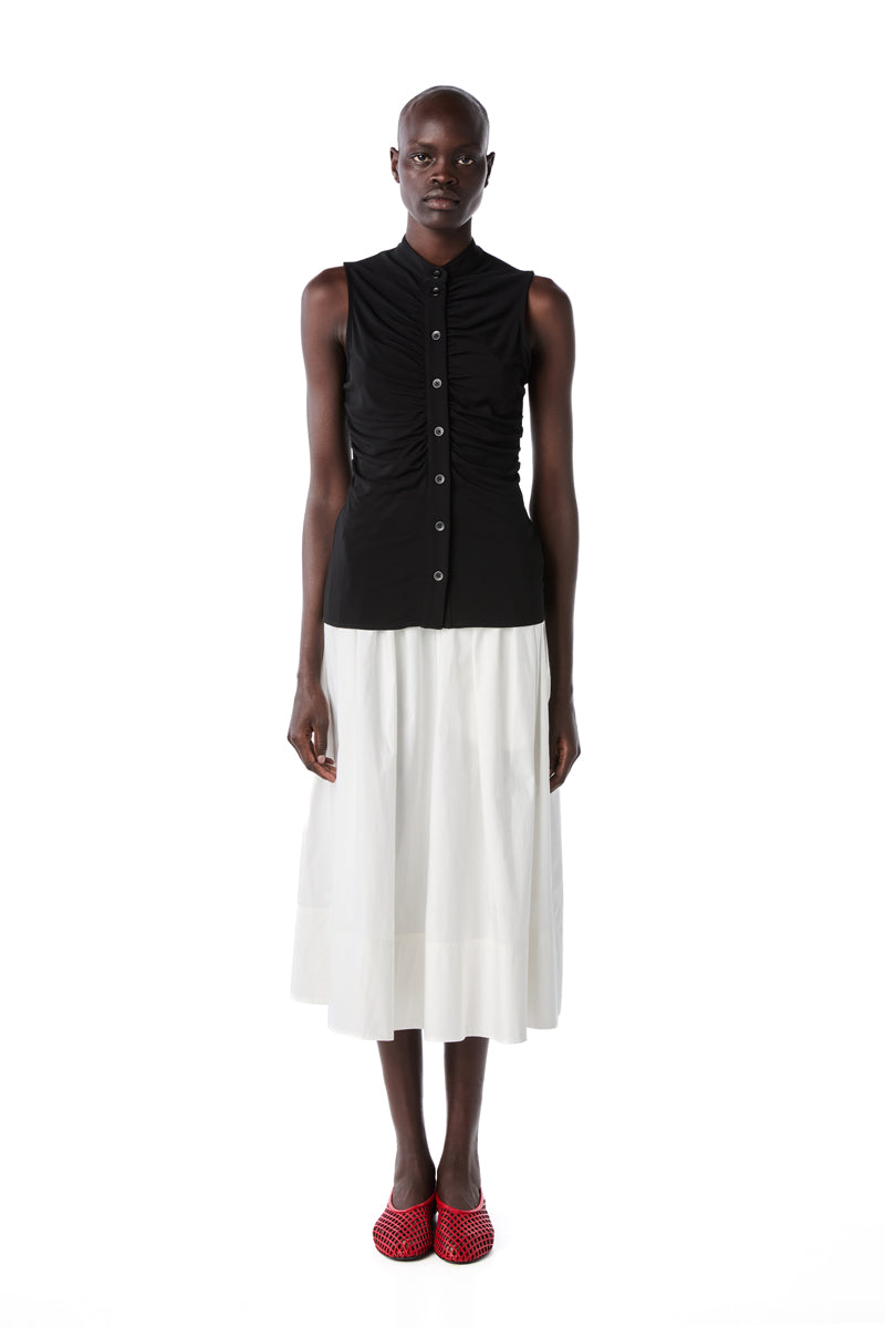 Austin midi skirt-White PROENZA SCHOULER WHITE LABEL