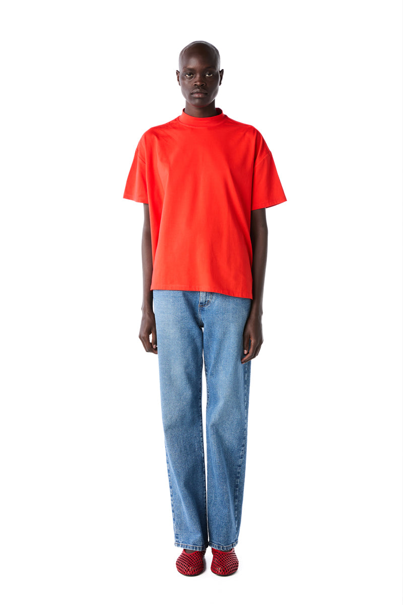 Jersey T-shirt- Poppy red PROENZA SCHOULER WHITE LABEL 