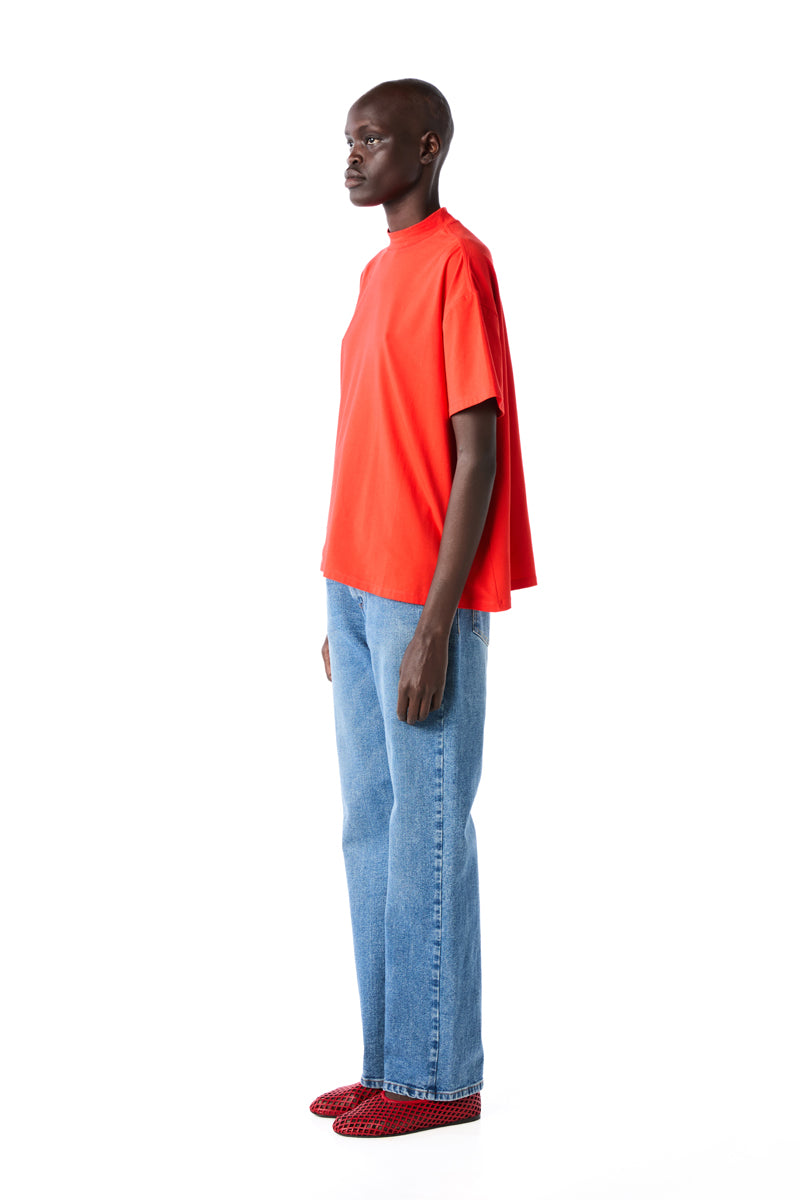 Jersey T-shirt- Poppy red PROENZA SCHOULER WHITE LABEL 