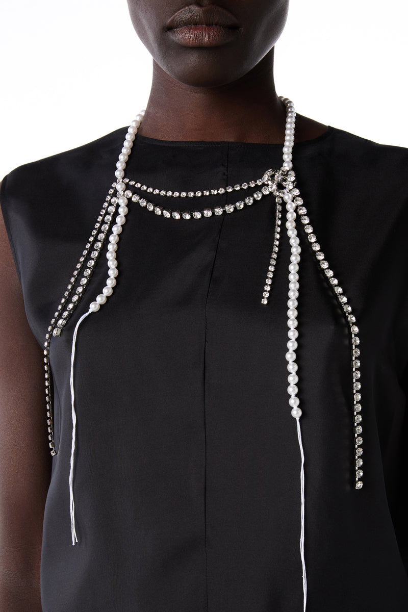 Crystal necklace-Silver MM6 MAISON MARGIELA