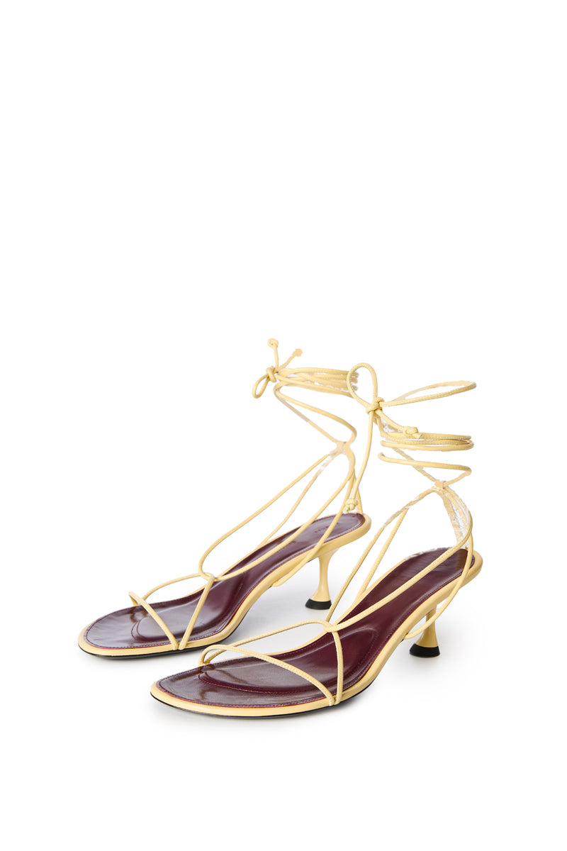 Tee ankle strap sandals-Yellow PROENZA SCHOULER
