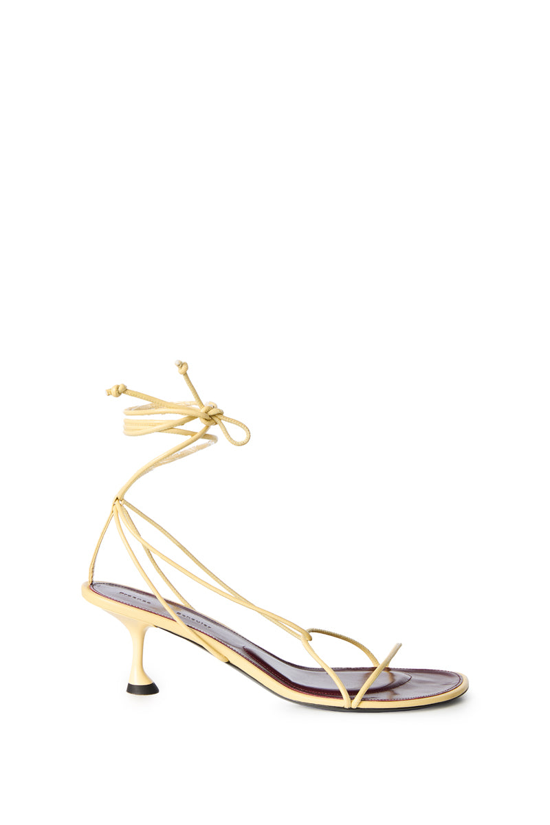 Tee ankle strap sandals-Yellow PROENZA SCHOULER